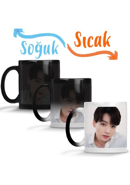 Bts Jungkook Sihirli Kupa Bardak Porselen