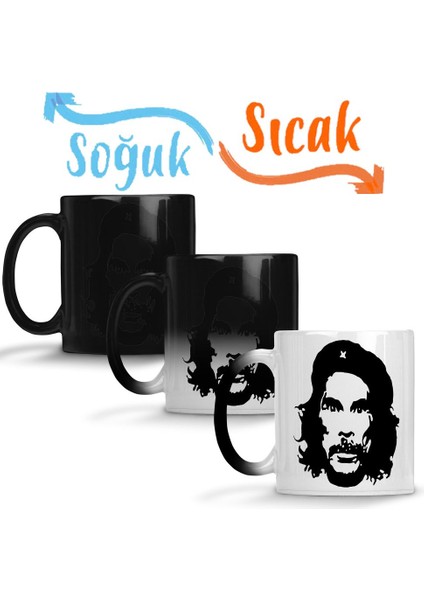 Seu Madruga Che Guevara Sihirli Kupa Bardak Porselen