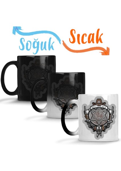 The Walking Dead Crest Sihirli Kupa Bardak Porselen
