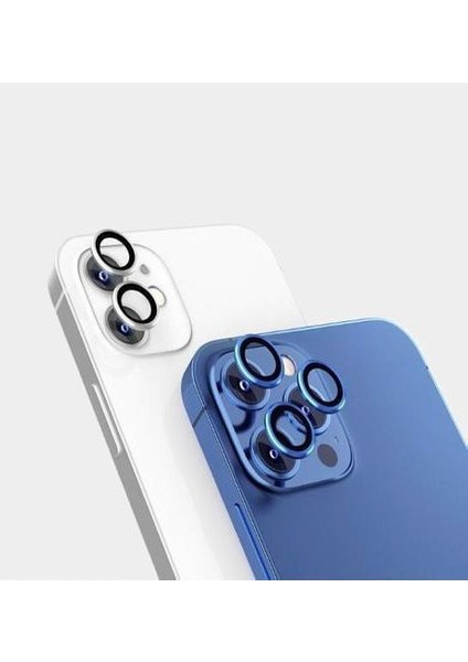 Apple Iphone 12 Pro Max Mavi 5x Güçlü Tekli Cep Telefonu  Kamera Lens Koruyucu