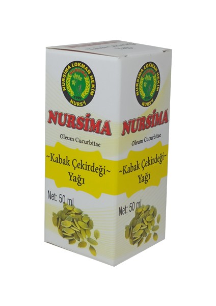 Kabak Çekirdeği Yağı 50 ml