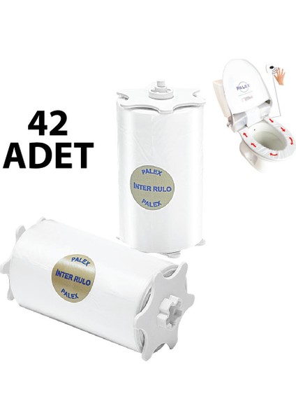 Palex Sensörlü Hijyenik Klozet Kapağı Yedek Rulosu 42 X 90 Cm Kullanım