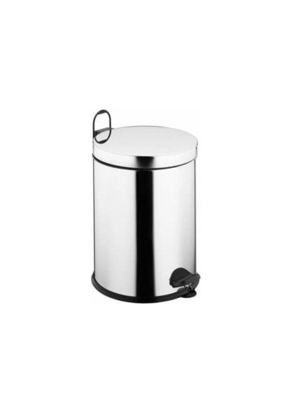 12 Lt Pedalli Metal Çöp Kovasi