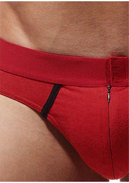 Fermuarlı Slip Külot 1269