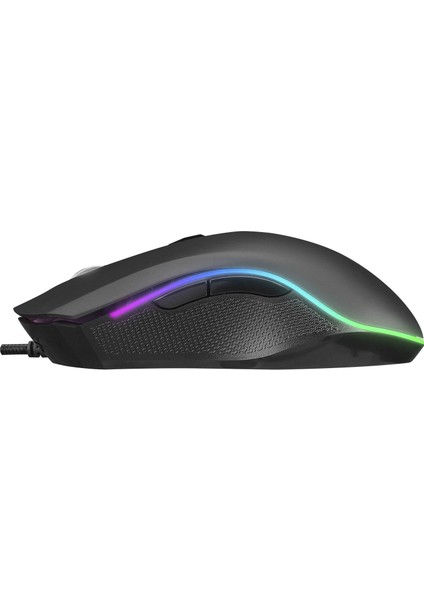SM-F09 Titanio USB 7200DPI Rgb Ledli Oyuncu Mouse