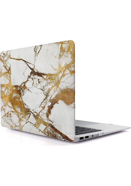 Macbook Pro Kılıf 13inç Marble A1278 (Eski Ethernetli Model 2008-2012) ile Uyumlu