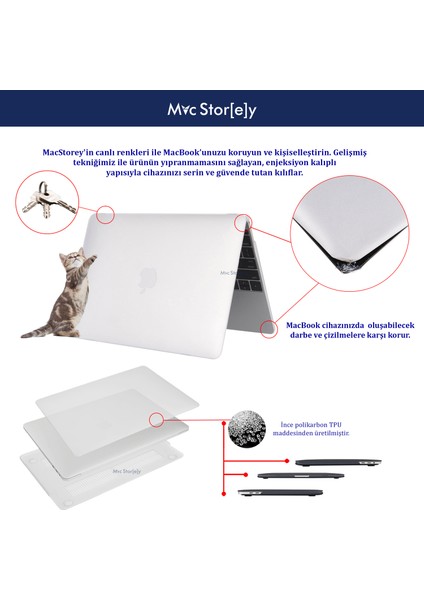 Macbook Kılıf MacBook Air Kılıf 11inç A1370 A1465 ile Uyumlu Mat