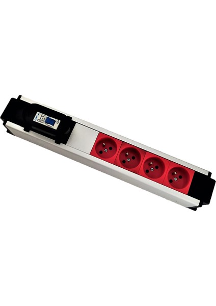 Bt4514 4u+1s+M+K/G 4 Ups 1 Si̇gorta Montajli Klemensli̇ 14 Modül Blok Gri̇ 45xblokprı̇z