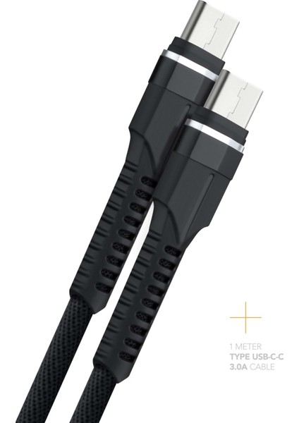 3.1A 20W Araç Şrajı- Type C-C USB Kablo CC36