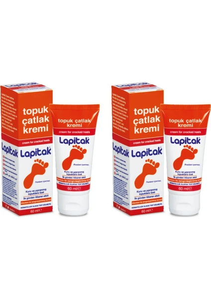 Topuk Çatlak Kremi 60 ml (2 Kutu)