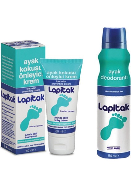 2'li Set Ayak Koku Önleyici 60 ml + Ayak Deodorantı 150 ml
