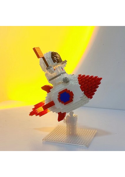 Parçalı Setler Rocket Astronauts Send Lights Eğitici Oyuncaklar 1158 Parça (Yurt Dışından)