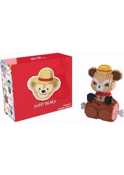 Parçalı Setler Luffy'nin Duffy Ayı Eğitici Oyuncaklar 905 Parça (Yurt Dışından)