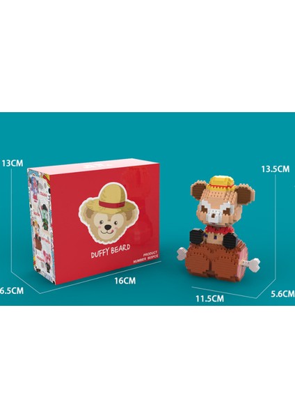 Parçalı Setler Luffy'nin Duffy Ayı Eğitici Oyuncaklar 905 Parça (Yurt Dışından) fiyatları