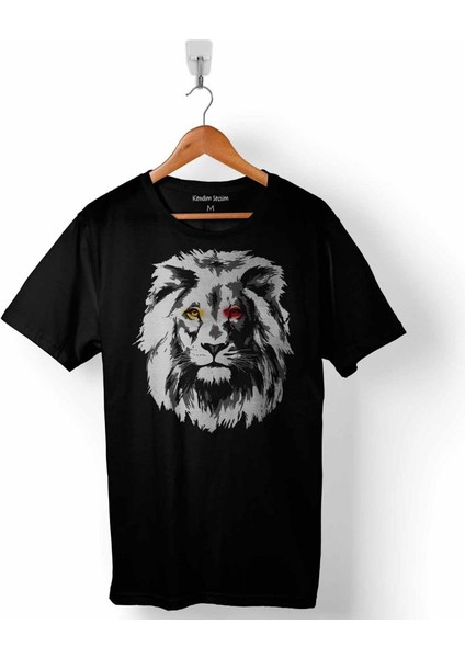 Galatasaray Aslan Kafa Lıon Head Erkek Tişört