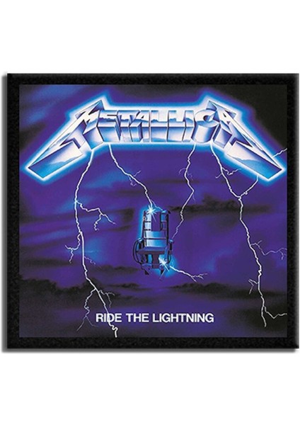 Metallica Ride The Lightning Albüm Arma Peç Patch Yama