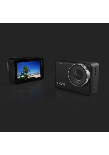 Sj10x Wifi 4K Uhd 240fps Ağır Çekim 2.33 inç Su Geçirmez Kasa 160° 1300mah 16mp Aksiyon Kamerası Siyah