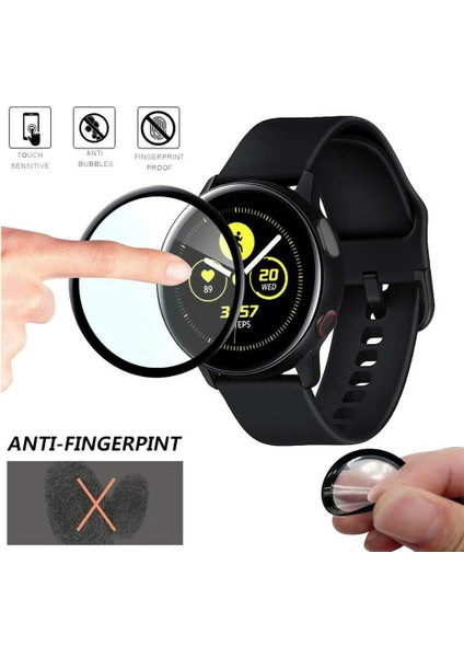 Samsung Galaxy Watch 42MM 3D Cam Ekran Koruyucu Filmi