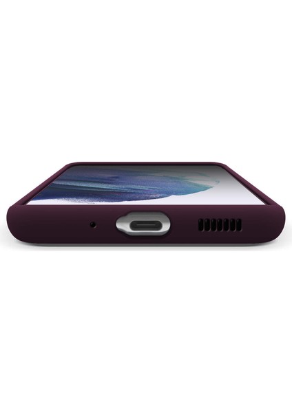 Galaxy S21 Plus Rubber S Kılıf Plum