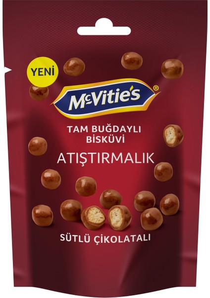 Mcvitie's Tam Buğdaylı Sütlü Çikolatalı Atıştırmalık 67 gr