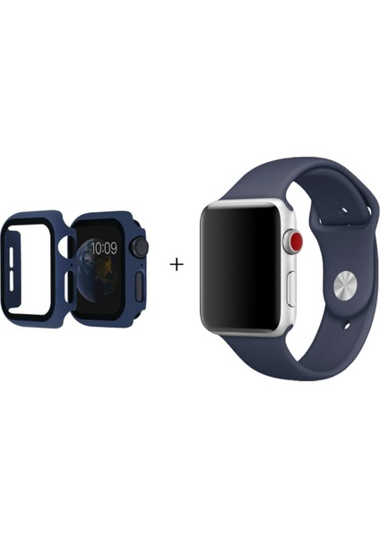 Apple Watch Uyumlu Ekran Koruyucu Mika Darbelere Dayanıklı 42 mm