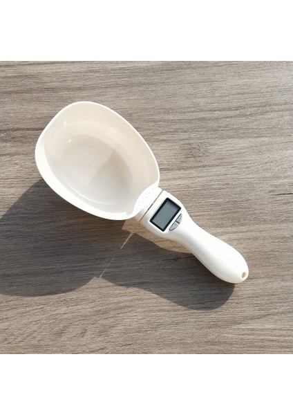 800G / 0.1g Pet Gıda Ölçekli Mama Kabı -Beyaz (Yurt Dışından) modelleri
