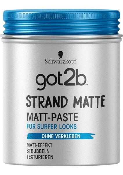 Got2b Strand Matte Matt-Paste Wax 100 Ml.