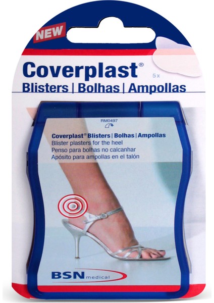 Bsn Coverplast Blisters Topuk Sürtünme Önleyici 35MM x 61MM 5li Paket