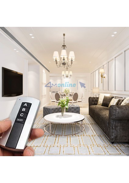 9154 4X1000W 4'lü Avize Kumandası