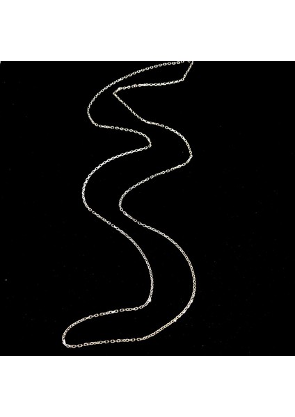 925 Ayar Gümüş 70 cm Orta Kalın Forse Zincir modelleri