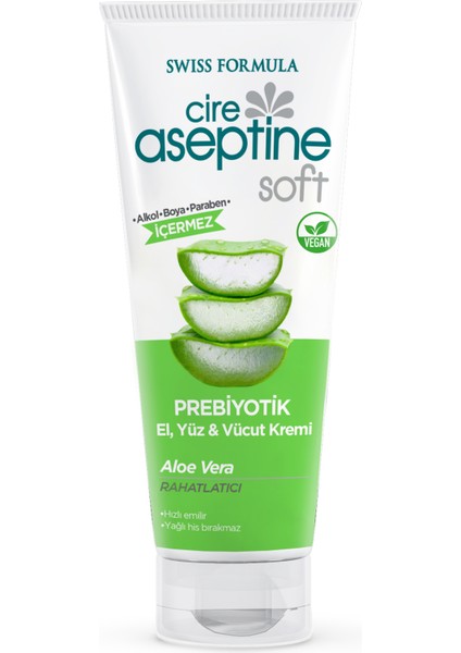 Soft Aloe Vera Nemlendirici Bakım Kremi 75 ml