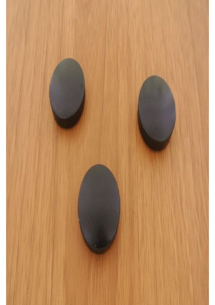 Vida Tapası Mat Siyah 24 mm 25 Adet