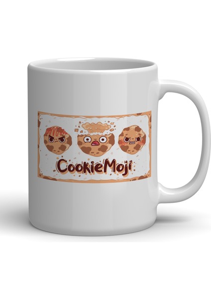Cookmoji Baskılı Kupa Baskılı Kupa Bardak