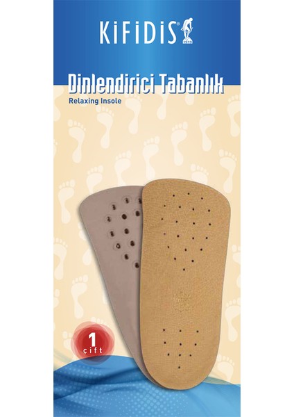 Kifidis Dinlendirici Kauçuk Tabanlık (Normal Kalıp)