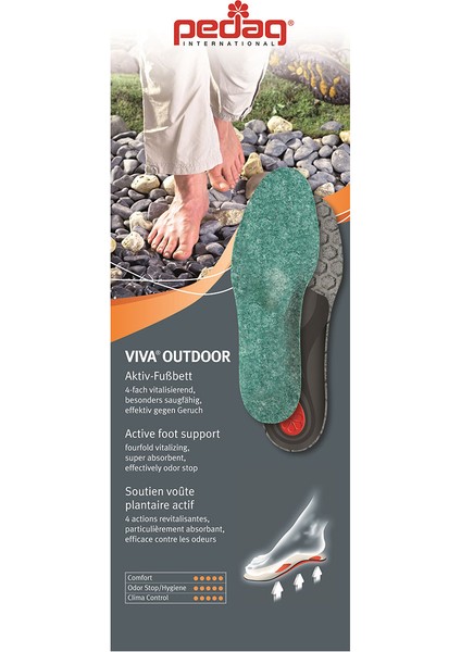 186 Pedag Viva Outdoor Tabanlık 36-46 (40'a Kadar)