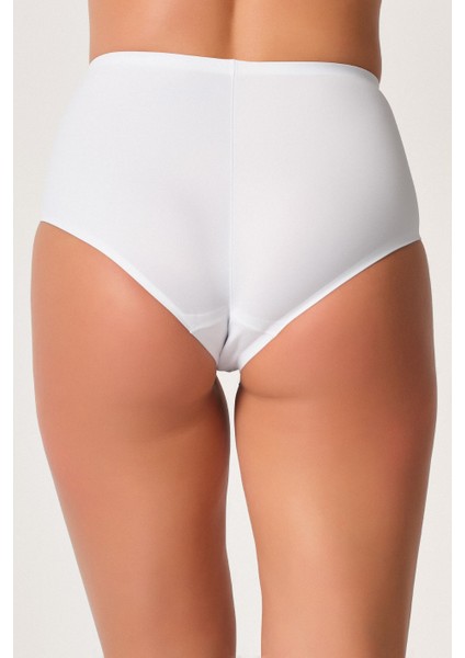 Beyaz 2804 Yapıştırma Lazer Brezilya Slip