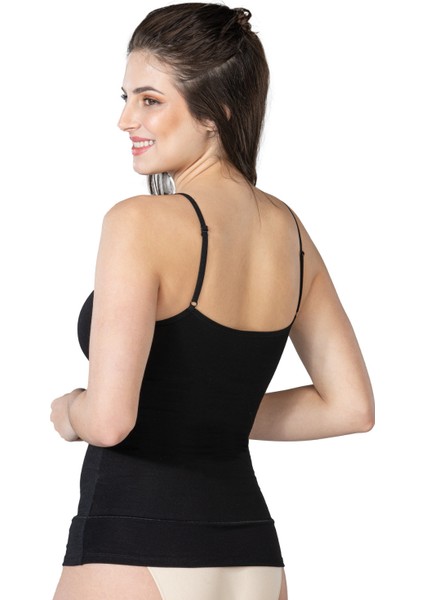 Siyah Emay 1401 Modal Cotton Kadın Atlet Korse