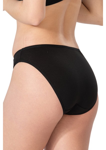 Siyah Emay 1441 Modal Cotton Külot