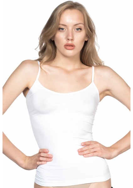 Beyaz Emay 5011 Soft Ripli Atlet modelleri