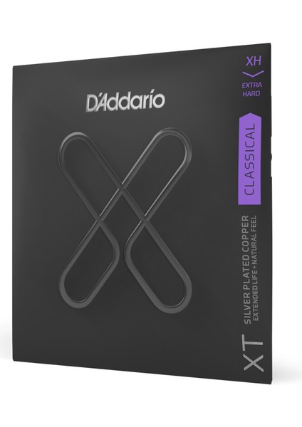 XTC44 Klasik Gitar Tel Seti, Nylon Core, Sılverplated fırsatları