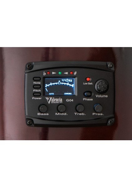 Valencıa VC104TCE Elektro Klasik Gitar Sap Çelikli 4/4 Naturel indirimleri