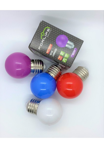 Forlife FL-1511 1WATT Renkli Gece Lambası Ampulu - Kırmızı Işık modelleri