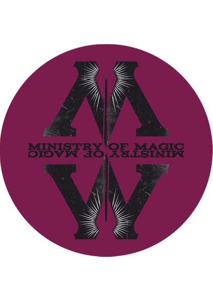 Ministry Of Magic Bardak Altlığı 11×11 cm Ahşap