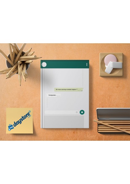 Bir Insan Sevmeye Nereden Başlanır? Karton Kapak Defter