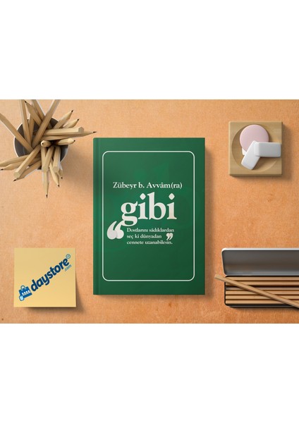 Zübeyr B. Avvam (Ra) Gibi Karton Kapak Defter