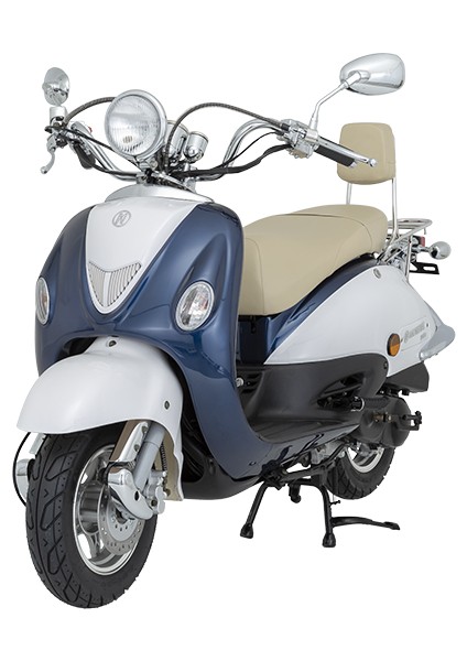 50 Znu Ec Motorsiklet Mavi