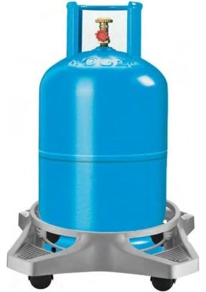 5663 Tüpçek Saksı Damacana Kolon Küllük Altlığı Tekerlekli Plastik Tüpçek fırsatları