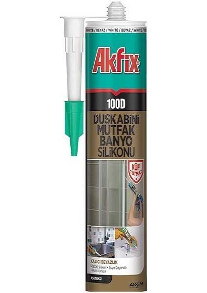 Küf Yapmayan Duşakabin ve Banyo Silikonu