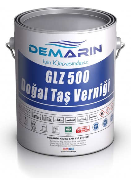 GLZ 500 Glazol Doğal Taş Verniği