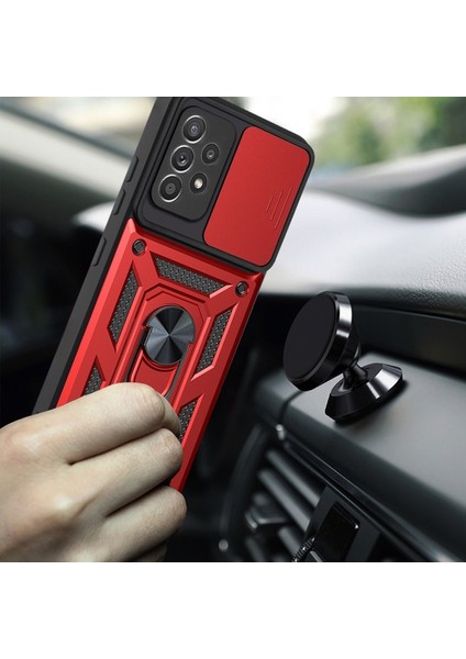 Kamera Korumalı Destek Çubuklu Su Geçirmez Darbeye Dayanıklı Telefon Kılıfı - Samsung Galaxy A32 4g (Ab Versiyonu) (Yurt Dışından) modelleri